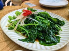 白灼芥兰-潮粥荟·潮汕砂锅粥(槐房万达店)