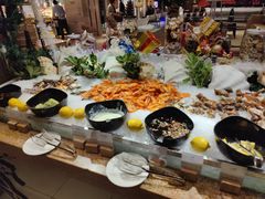 自助取餐区-广州希尔顿逸林酒店-OPEN開·全日制餐厅·海鲜·小火锅·自助餐(东风路店)