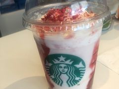 草莓轻乳酪星冰乐-星巴克臻选(上海长风大悦城店)