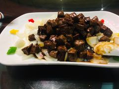 黑椒牛肉粒-老正兴菜馆(福州路店)