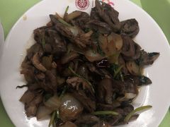 孜然炒鸡心-北大家园食堂