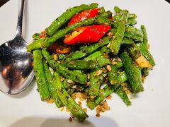 干煸鲜笋四季豆-杭州西子湖四季酒店·金沙厅
