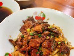肉丝拌川加猪肝-小狗面馆(河东路店)