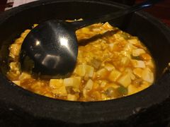 蟹粉豆腐-绿茶餐厅(华联万柳店)