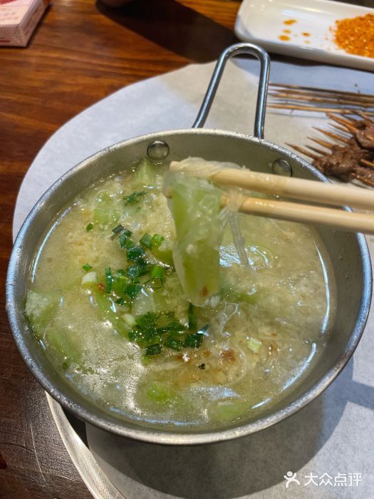 夜烤·宜宾烧烤(回龙湾店)蒜蓉丝瓜图片