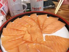 三文鱼刺身-清真海鲜大排档(原芥园道店)