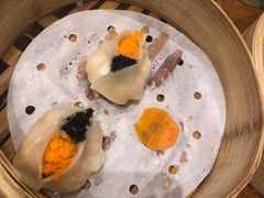 并蒂花开双喜虾饺包-苏小柳手作点心(控江旭辉分院)