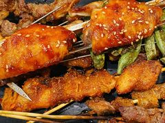 -宝记烧烤·碳锅羊肉·羊蝎子火锅·夜食社(文体路创始店)