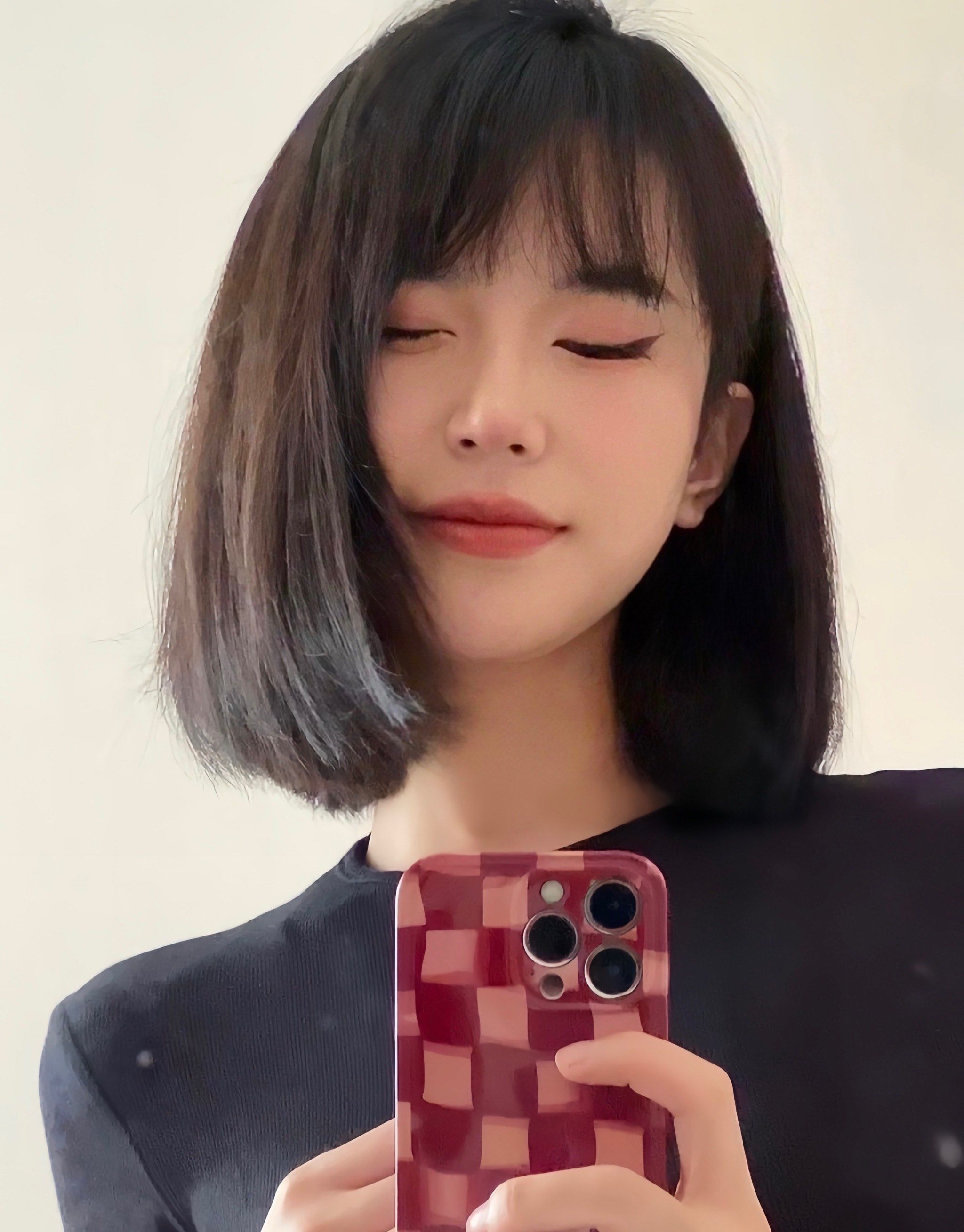 不仅显的量多而且轻松解决头顶扁塌等问题温柔且整体发型充满活力