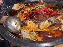 -探鱼·鲜青椒爽麻烤鱼(银泰城店)