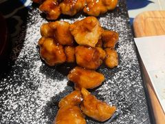 雪花糖醋里脊-绿茶餐厅(王府井永宁门店)