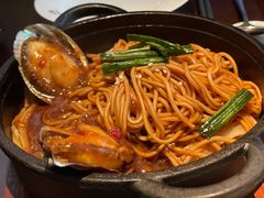 葱香鲍鱼捞面-夜上海(新天地店)