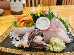 小竹夹鱼刺身-鮨清日本料理