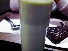 抹茶拿铁-吱咖啡西式简餐