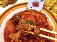 -东来菜馆•手抓海鲜家常菜•海鲜锅贴(鸽子窝店)