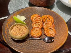 鸭肝酱伴葱油饼-杭州西子湖四季酒店·金沙厅