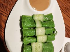 油麦菜蘸麻酱-茉莉餐厅(悦方idmall店)