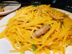 土豆丝炒虾虎肉-前海沿·青岛菜(大拇指广场石老人店)