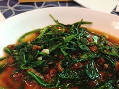 虾味炒空心菜-滇道云南特色料理(康定路店)
