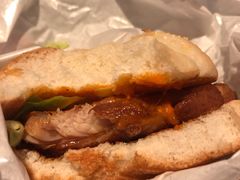 卤辣板烧鸡腿堡-麦当劳(温州人民路店)