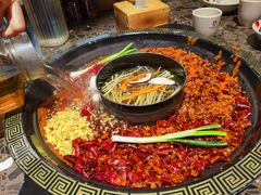 鸳鸯锅底-椒香城门口老火锅(长寿路店)