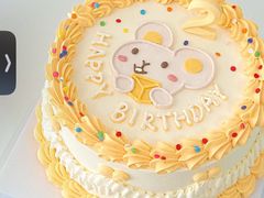 -咖咖熊蛋糕定制·英国蓝风车动物性淡奶油