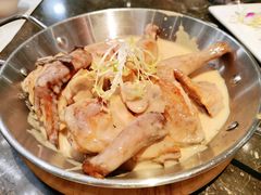 牛肝菌白汁烩鸡-港丽餐厅(高德置地店)