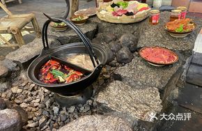 Oyster Mushroom Red Soup Hot Pot