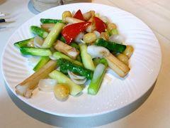 淮山银杏炒幼芦笋-利苑酒家(华熙国际店)