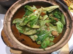 粤式虾膏啫生菜-尚一汤 广东炖汤(金桥国际店)