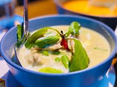 中部绿咖喱鸡肉-帕蓝·暹罗料理(曲阳店)
