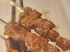 经典羊肉串-谷丽羊肉串·新疆烧烤·羊肉火锅大排档·原老马烧烤(砂子塘店)