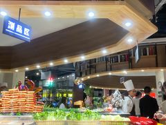 自助取餐区-环球约客烤涮自助(铜锣湾店)
