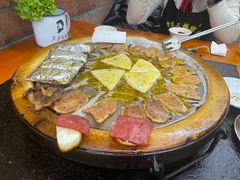 -老姐石板烧烤+铜炭火锅(总店)