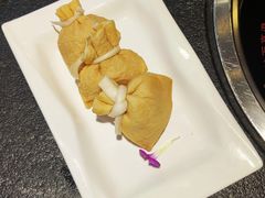 蟹籽金福袋-大匠工房古船木艺术餐厅·猪肚鸡专门店(长白仙岛店)