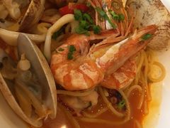 海鮮意大利麵-Common Table · Brunch & Coffee