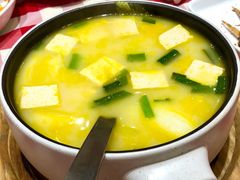 鸡汤小白菜煮榆林豆腐-西贝(上海国际时尚中心店)