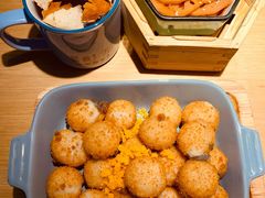 炸汤圆-蜜桃餐厅·伴山(绿宝广场店)