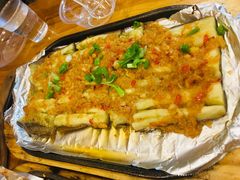 茄子-老东镇啤酒屋海鲜加工·蒸汽海鲜·海鲜烧烤(台东店)