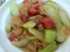 丝瓜番茄面筋煲-阿金大白·上海菜馆(新天地店)