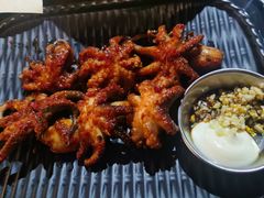 烤辣味八爪鱼-青春韩国料理(汽博店)