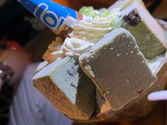 抹茶巧克力奶冰刨冰-大象厨房(重庆道店)