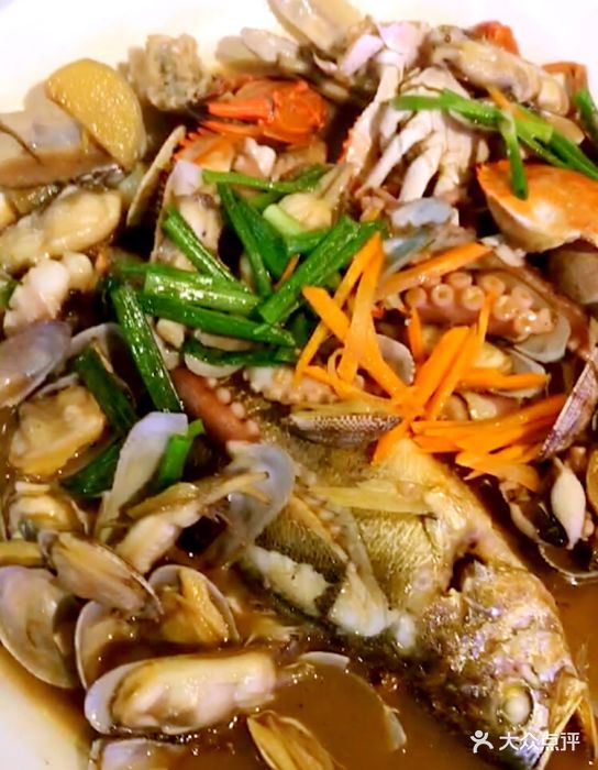 小小食府海鲜烧烤大排档-海鲜大杂烩-菜-海鲜大杂烩图片-上海美食