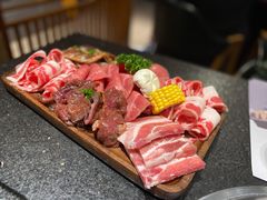 烤肉拼盘-草家酱蟹炭火烤肉店(珲春南路一店)