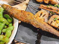 烤泥鳅-老味烧烤(园林路店)