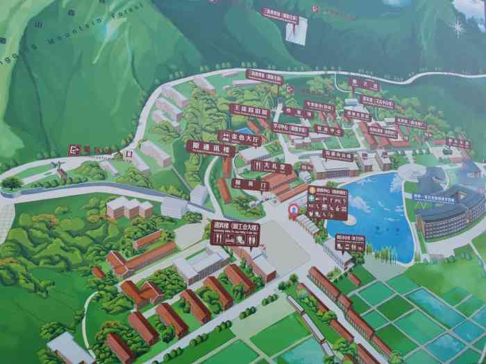 中国两弹城-"五一节,家里的老党员带着我女儿去开展爱国.