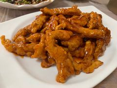 糖醋里脊-洪霞餐馆