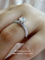 -JKHappiness培育钻石钻戒婚戒定制(天河国贸店)