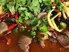 鲜椒牛肉-临夏清真餐馆羊肉火锅(安德民族商贸城店)