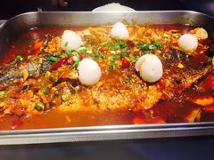 荔枝香辣清江鱼-鱼酷活鱼烤鱼(中联广场店)